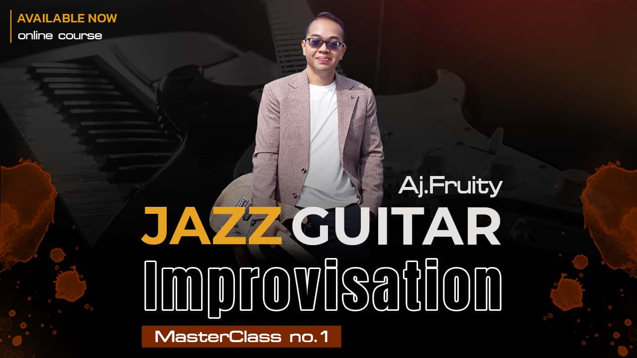 Jazz Guitar Improvisation Masterclass No.1 by Aj Fruity