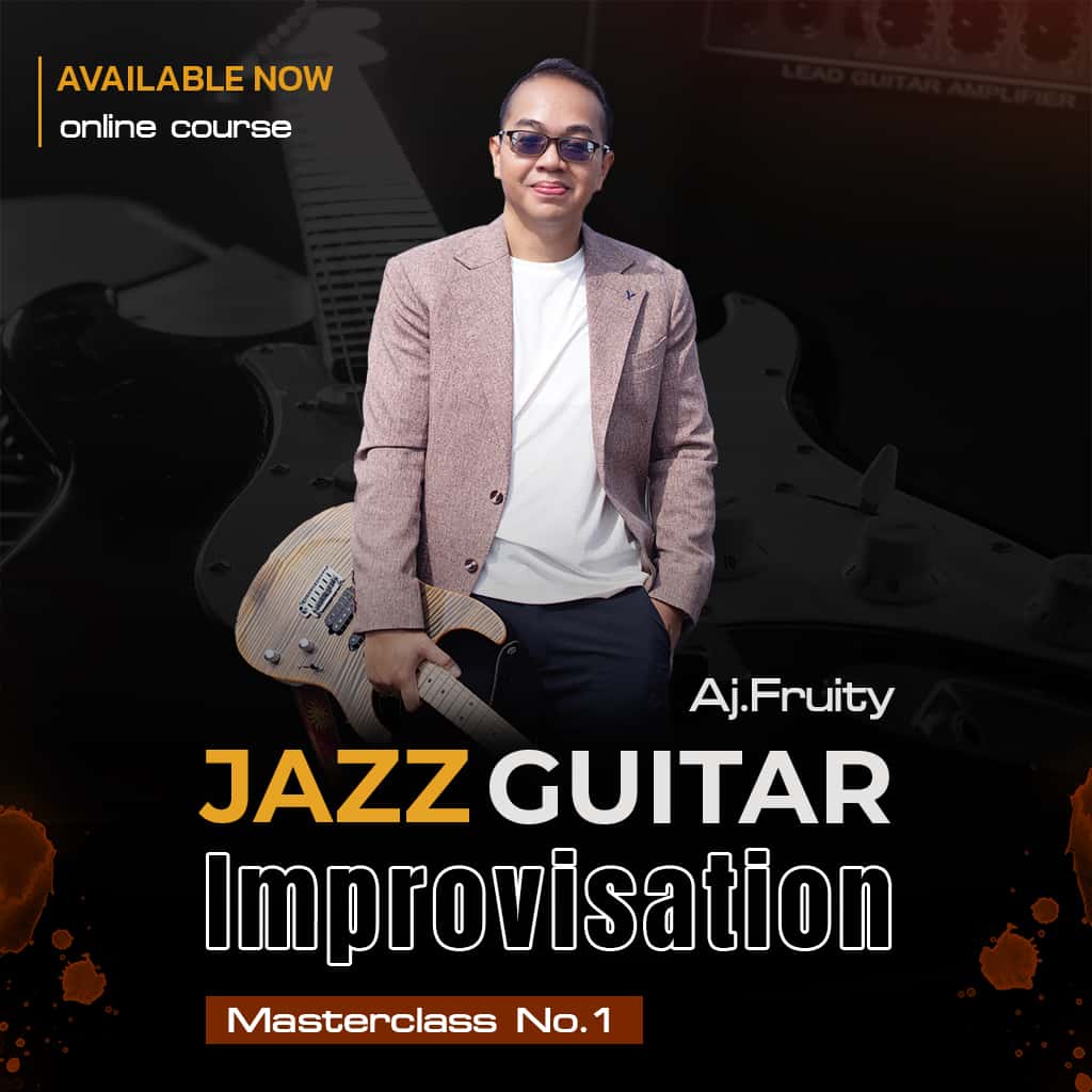 Jazz Guitar Improvisation Masterclass No.1 by Aj Fruity
