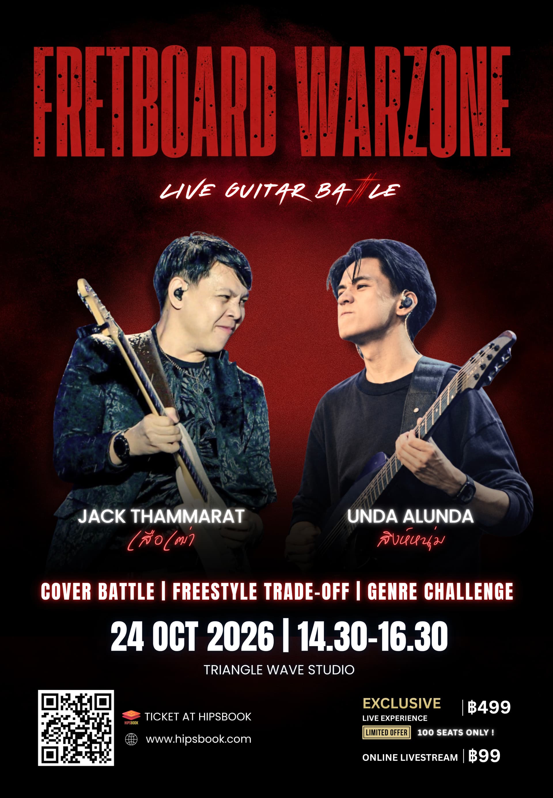Fretboard Warzone เสือคำราม สิงห์คำรณ